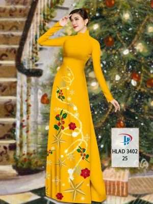 Vải Áo Dài Giáng Sinh Kiểu Mới AD HLAD3402 33 1669349799 93 Vai Ao Dai Giang Sinh Kieu Moi AD HLAD3402