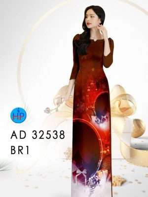 Vải Áo Dài Giáng Sinh Kiểu Mới AD 32538 20 Vai Ao Dai Giang Sinh Kieu Moi AD 32538