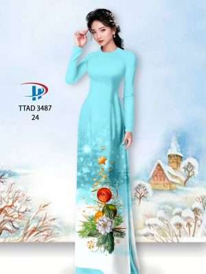 Vải Áo Dài Giáng Sinh Vừa Ra AD TTAD3487 26 Vai Ao Dai Giang Sinh Vua Ra AD TTAD3487
