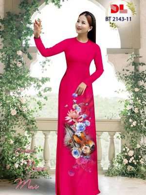 Vải Áo Dài Hình Cây Đàn Violin Mới Ra AD BT2143 15 Vai Ao Dai Hinh Cay Dan Violin Moi Ra AD