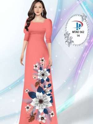 Vải Áo Dài Hoa In 3D Độc Đáo AD MTAD362 26 Vai Ao Dai Hoa In 3D Doc Dao AD MTAD362