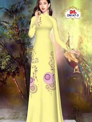 Vải Áo Dài Hoa Văn Kiểu Mới AD DN147 16 Vai Ao Dai Hoa Van Kieu Moi AD DN147