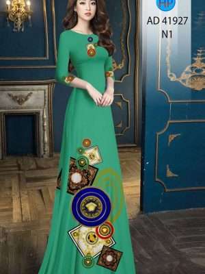 Vai Ao Dai Hoa Van Thiet Ke 2022 AD 41927