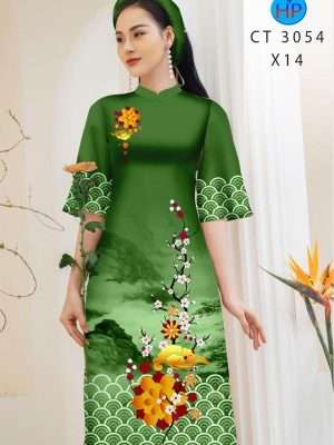 Vải Áo Dài Đón Tết Mới Ra AD CT3054 25 1669867481 133 Vai Ao Dai Don Tet Moi Ra AD CT3054