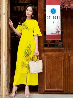 Vải Áo Dài Hoa Mai Kiểu Mới AD CT4041 33 1669868120 843 Vai Ao Dai Hoa Mai Kieu Moi AD CT4041