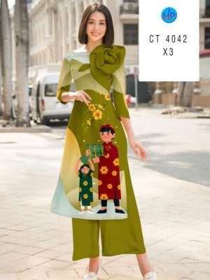 Vải Áo Dài Đón Tết Vừa Ra AD CT4042 24 1670390932 608 Vai Ao Dai Don Tet Vua Ra AD CT4042
