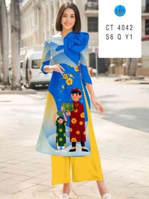 Vải Áo Dài Đón Tết Vừa Ra AD CT4042 26 1670390952 350 Vai Ao Dai Don Tet Vua Ra AD CT4042