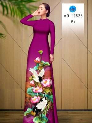 1670559033 13 Vai Ao Dai Hoa Sen Moi Ra AD 12623