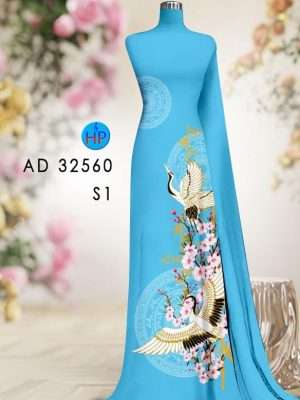 Vải Áo Dài Chim Hạc Và Hoa Đào Vừa Ra AD 32560 23 1670560287 421 Vai Ao Dai Chim Hac Va Hoa Dao Vua Ra