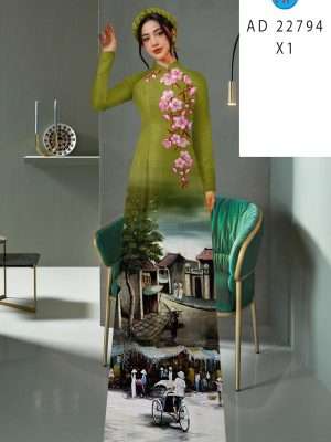Vải Áo Dài Hoa Đào Và Phong Cảnh Mới Ra AD 22794 20 1670812675 617 Vai Ao Dai Hoa Dao Va Phong Canh Moi Ra