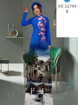 Vải Áo Dài Hoa Đào Và Phong Cảnh Mới Ra AD 22794 34 1670812700 710 Vai Ao Dai Hoa Dao Va Phong Canh Moi Ra