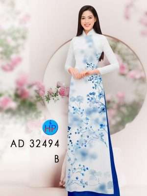 Vải Áo Dài Hoa In Nhẹ Nhàng Thiết Kế 2022 AD 32494 32 1670815157 573 Vai Ao Dai Hoa In Nhe Nhang Thiet Ke 2022