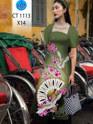 Vải Áo Dài Hoa Đào Chim Hạc Mới Ra AD CT1113 27 1671166073 107 Vai Ao Dai Hoa Dao Chim Hac Moi Ra AD