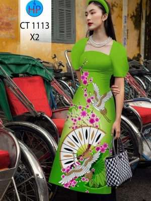 Vải Áo Dài Hoa Đào Chim Hạc Mới Ra AD CT1113 28 1671166075 791 Vai Ao Dai Hoa Dao Chim Hac Moi Ra AD