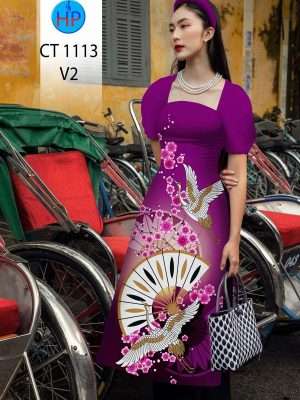 Vải Áo Dài Hoa Đào Chim Hạc Mới Ra AD CT1113 29 1671166078 244 Vai Ao Dai Hoa Dao Chim Hac Moi Ra AD