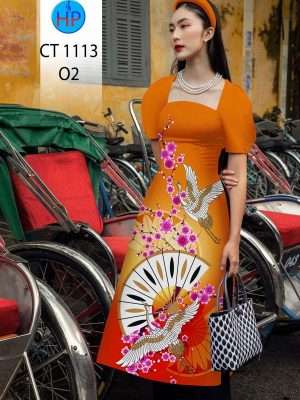 Vải Áo Dài Hoa Đào Chim Hạc Mới Ra AD CT1113 36 1671166096 942 Vai Ao Dai Hoa Dao Chim Hac Moi Ra AD