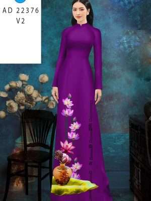 Vải Áo Dài Hoa Sen Mới Ra AD 22376 20 1671175827 363 Vai Ao Dai Hoa Sen Moi Ra AD 22376