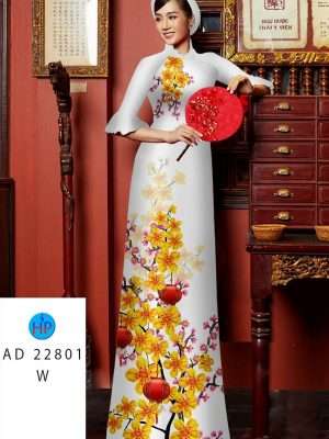 1671426683 33 Vai Ao Dai Mai Vang Don Tet Thiet Ke 2022
