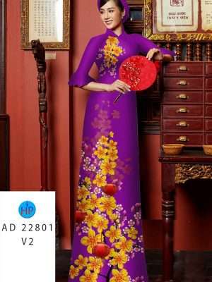 1671426687 812 Vai Ao Dai Mai Vang Don Tet Thiet Ke 2022