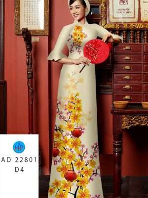 1671426697 284 Vai Ao Dai Mai Vang Don Tet Thiet Ke 2022