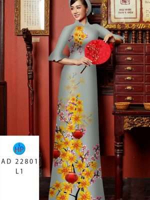 1671426699 508 Vai Ao Dai Mai Vang Don Tet Thiet Ke 2022