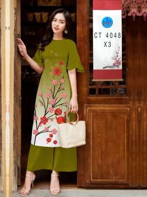Vải Áo Dài Hoa Đào Đón Tết Thiết Kế 2022 AD 4048 20 1671427368 13 Vai Ao Dai Hoa Dao Don Tet Thiet Ke 2022