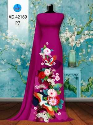 Vải Áo Dài Hoa In 3D Độc Đáo AD 42169 23 1671773412 516 Vai Ao Dai Hoa In 3D Doc Dao AD 42169