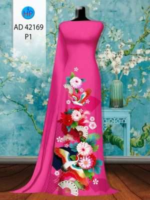 Vải Áo Dài Hoa In 3D Độc Đáo AD 42169 28 1671773419 129 Vai Ao Dai Hoa In 3D Doc Dao AD 42169