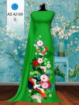 Vải Áo Dài Hoa In 3D Độc Đáo AD 42169 31 1671773423 394 Vai Ao Dai Hoa In 3D Doc Dao AD 42169