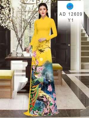 Vải Áo Dài Chim Công Kiểu Mới AD 12609 21 1671775839 724 Vai Ao Dai Chim Cong Kieu Moi AD 12609