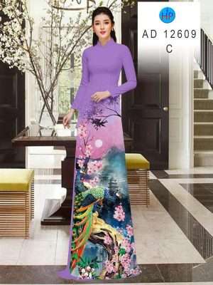 Vải Áo Dài Chim Công Kiểu Mới AD 12609 34 1671775888 64 Vai Ao Dai Chim Cong Kieu Moi AD 12609