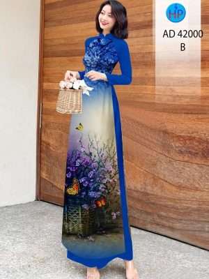 Vải Áo Dài Hoa Đào Nhẹ Nhàng Độc Đáo AD 42000 38 1671776584 353 Vai Ao Dai Hoa Dao Nhe Nhang Doc Dao AD