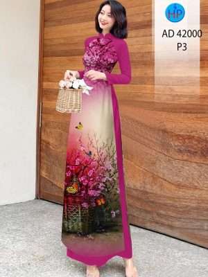Vải Áo Dài Hoa Đào Nhẹ Nhàng Độc Đáo AD 42000 44 1671776592 915 Vai Ao Dai Hoa Dao Nhe Nhang Doc Dao AD