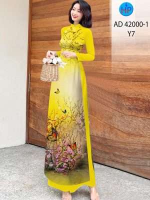 Vải Áo Dài Hoa Đào Nhẹ Nhàng Độc Đáo AD 42000 49 1671776600 372 Vai Ao Dai Hoa Dao Nhe Nhang Doc Dao AD