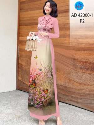 Vải Áo Dài Hoa Đào Nhẹ Nhàng Độc Đáo AD 42000 52 1671776604 545 Vai Ao Dai Hoa Dao Nhe Nhang Doc Dao AD