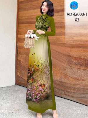 Vải Áo Dài Hoa Đào Nhẹ Nhàng Độc Đáo AD 42000 62 1671776616 813 Vai Ao Dai Hoa Dao Nhe Nhang Doc Dao AD