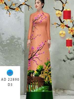 Vải Áo Dài Tết Hoa Đào Kiểu Mới AD 22890 23 1671777309 10 Vai Ao Dai Tet Hoa Dao Kieu Moi AD 22890