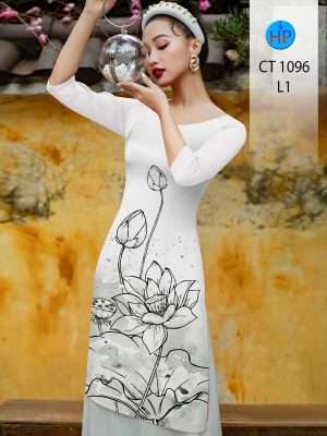 1672297444 816 Vai Ao Dai Hoa Sen Doc Dao AD CT1096
