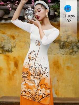 1672297445 732 Vai Ao Dai Hoa Sen Doc Dao AD CT1096