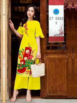 Vải Áo Dài Đón Tết Kiểu Mới AD CT4050 27 1672386278 68 Vai Ao Dai Don Tet Kieu Moi AD CT4050