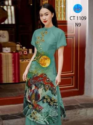 Vải Áo Dài Chim Công Vừa Ra AD CT1109 35 1672386730 226 Vai Ao Dai Chim Cong Vua Ra AD CT1109