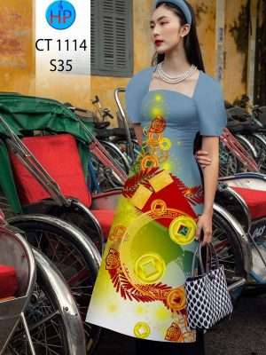 Vải Áo Dài Mừng Tết Thiết Kế 2022 AD CT1114 23 1672387174 473 Vai Ao Dai Mung Tet Thiet Ke 2022 AD CT1114