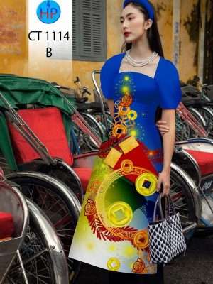 Vải Áo Dài Mừng Tết Thiết Kế 2022 AD CT1114 30 1672387178 703 Vai Ao Dai Mung Tet Thiet Ke 2022 AD CT1114