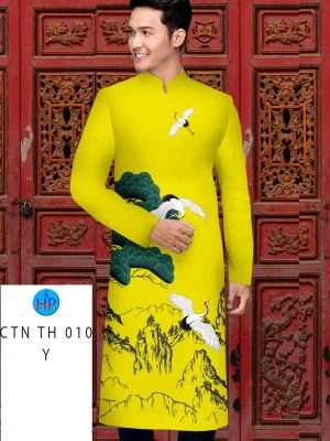 Vải Áo Dài Nam Hình Chim Hạc Vừa Ra AD CTNTH010 9 1672388021 416 Vai Ao Dai Nam Hinh Chim Hac Vua Ra AD