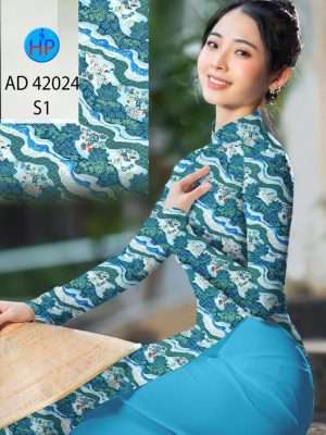Vải Áo Dài Hoa Đều Mới Ra AD 42024 19 Vai Ao Dai Hoa Deu Moi Ra AD 42024