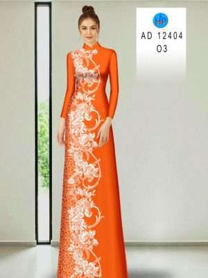 Vải Áo Dài Hoa Dọc Thân Mới Ra AD 12404 19 Vai Ao Dai Hoa Doc Than Moi Ra AD 12404