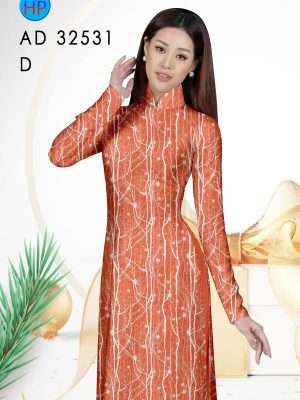 Vải Áo Dài Hoa In 3D Độc Đáo AD 32531 19 Vai Ao Dai Hoa In 3D Doc Dao AD 32531