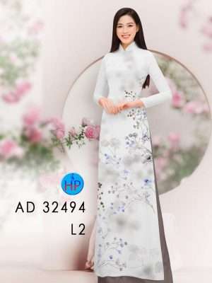 Vải Áo Dài Hoa In Nhẹ Nhàng Thiết Kế 2022 AD 32494 19 Vai Ao Dai Hoa In Nhe Nhang Thiet Ke 2022