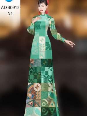 Vải Áo Dài Hoa Văn Độc Đáo AD 40912 19 Vai Ao Dai Hoa Van Doc Dao AD 40912