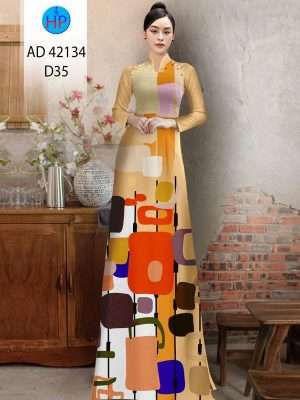 Vai Ao Dai Hoa Van Thiet Ke 2022 AD 42134